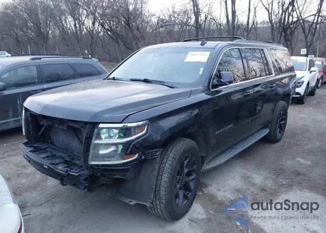 2015 Chevrolet Suburban 1500 Lt z USA, uszkodzony, nr VIN 1GNSKJKC1FR291555